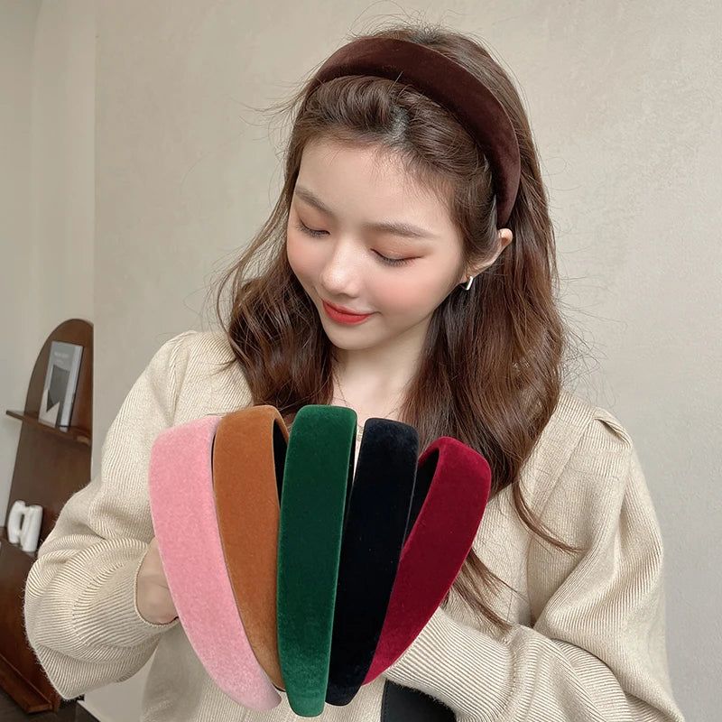 Soft Velvet Headband 🧡🍁