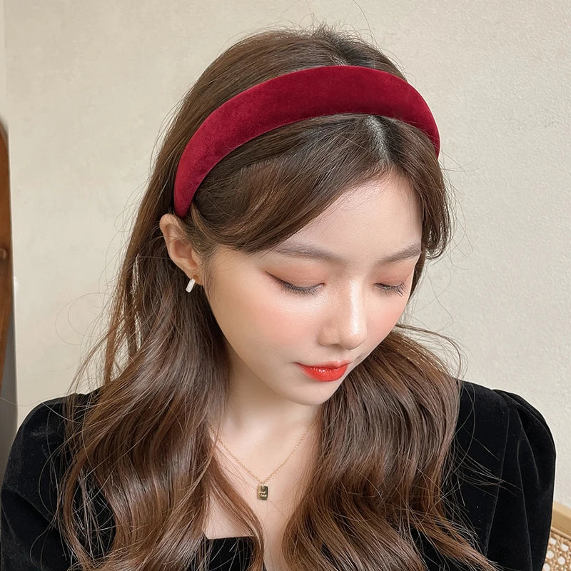 Soft Velvet Headband 🧡🍁