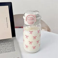Bow Straw Bottle 🎀