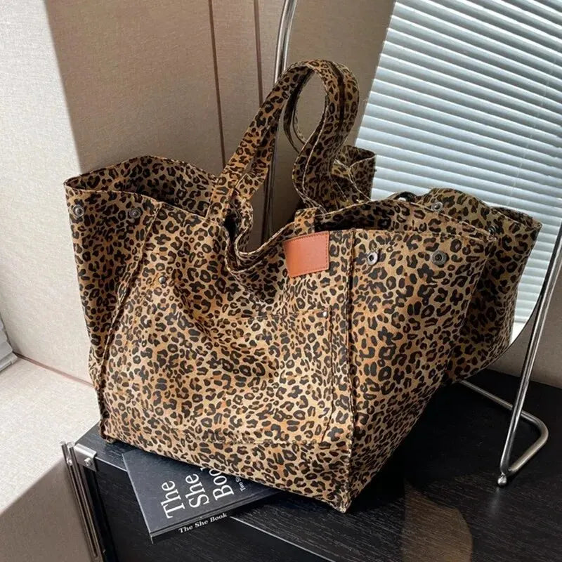 Leopard Oversized Tote Bag 🐆