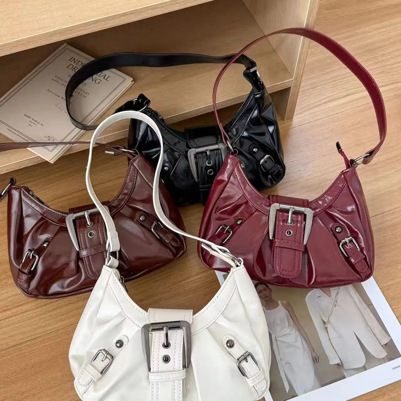 Y2K Retro Shoulder Bag 🤎