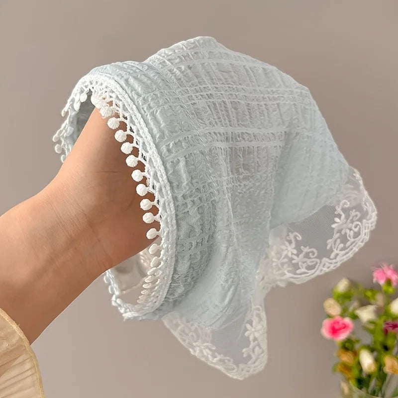 Romantic Lace Hair Scarf