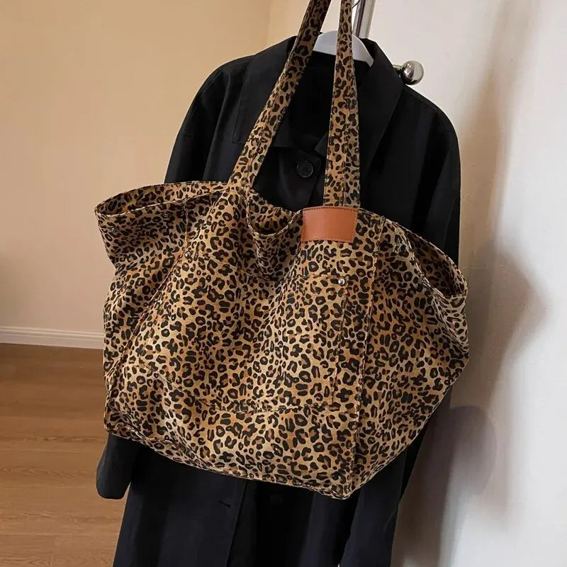 Leopard Oversized Tote Bag 🐆