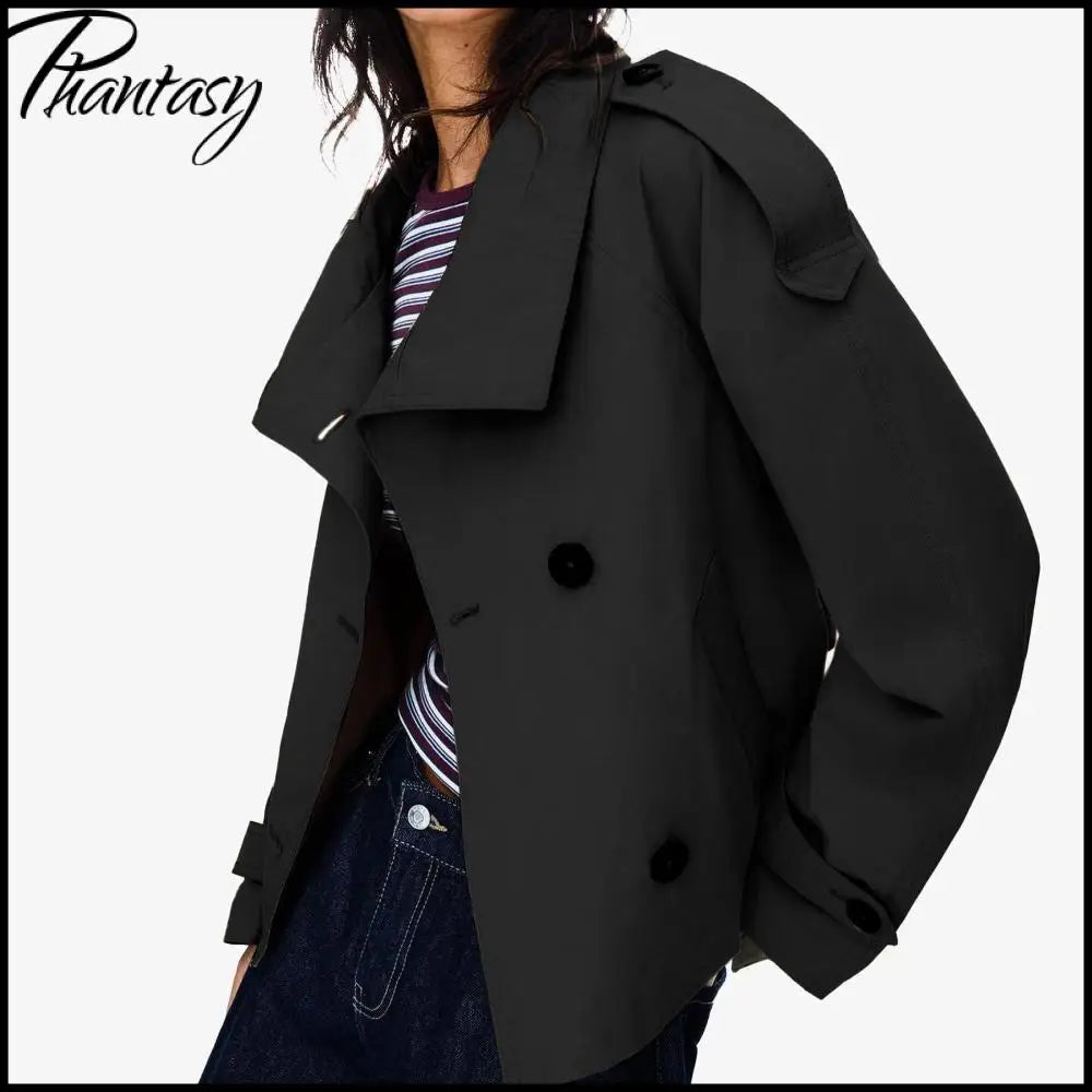 Cropped Trench Jacket 🤎