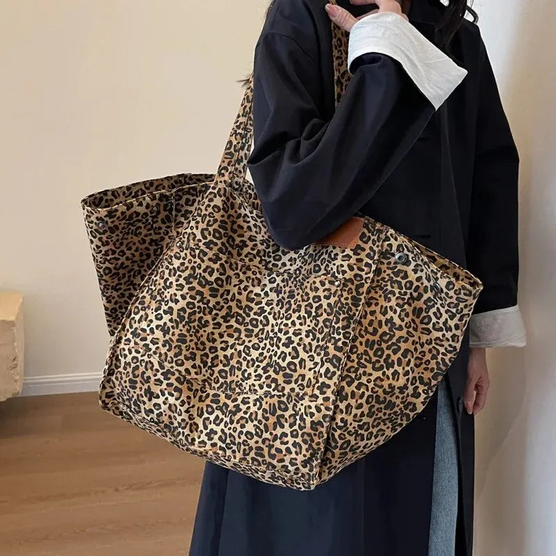 Leopard Oversized Tote Bag 🐆