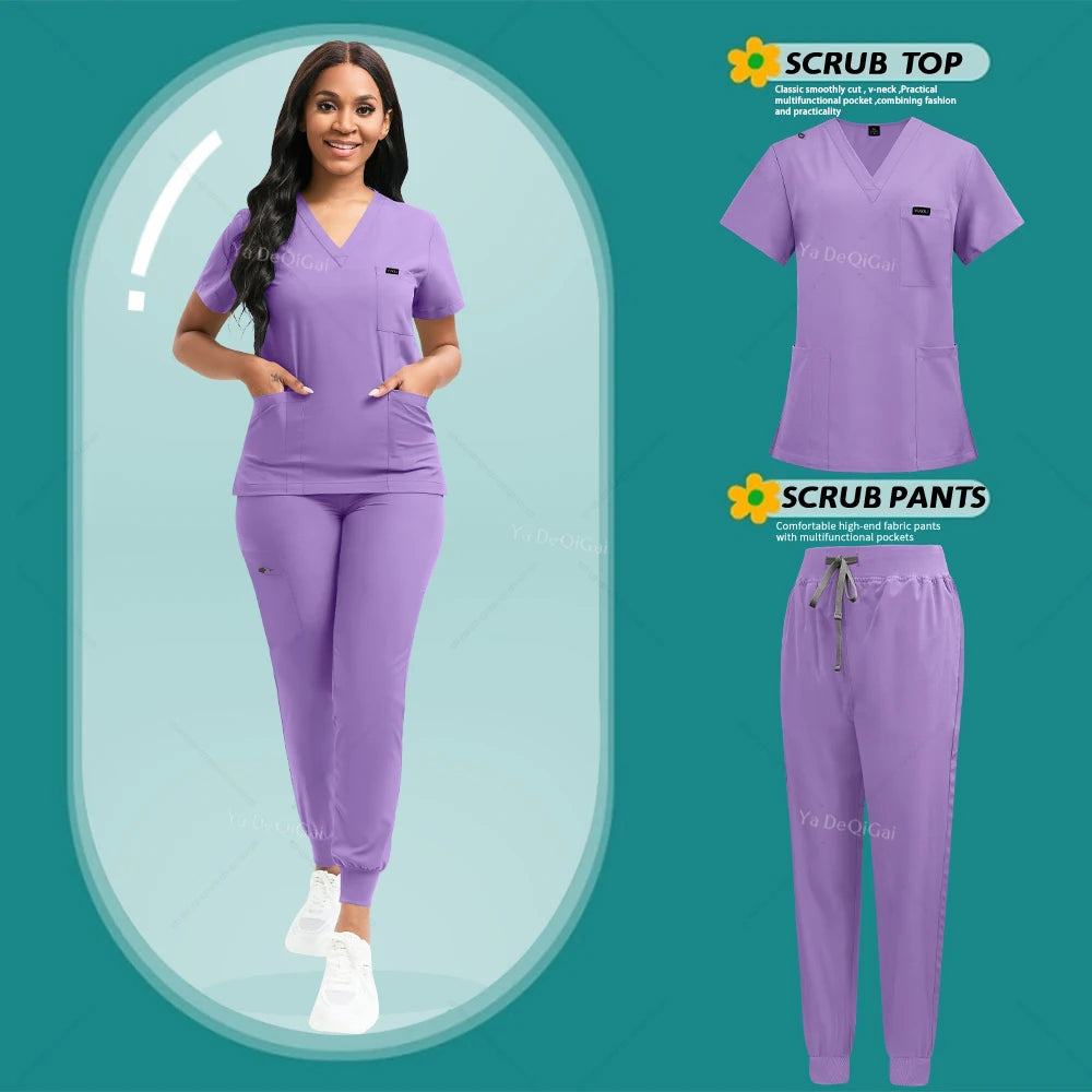 Essential Stretch Scrub Set 🤍