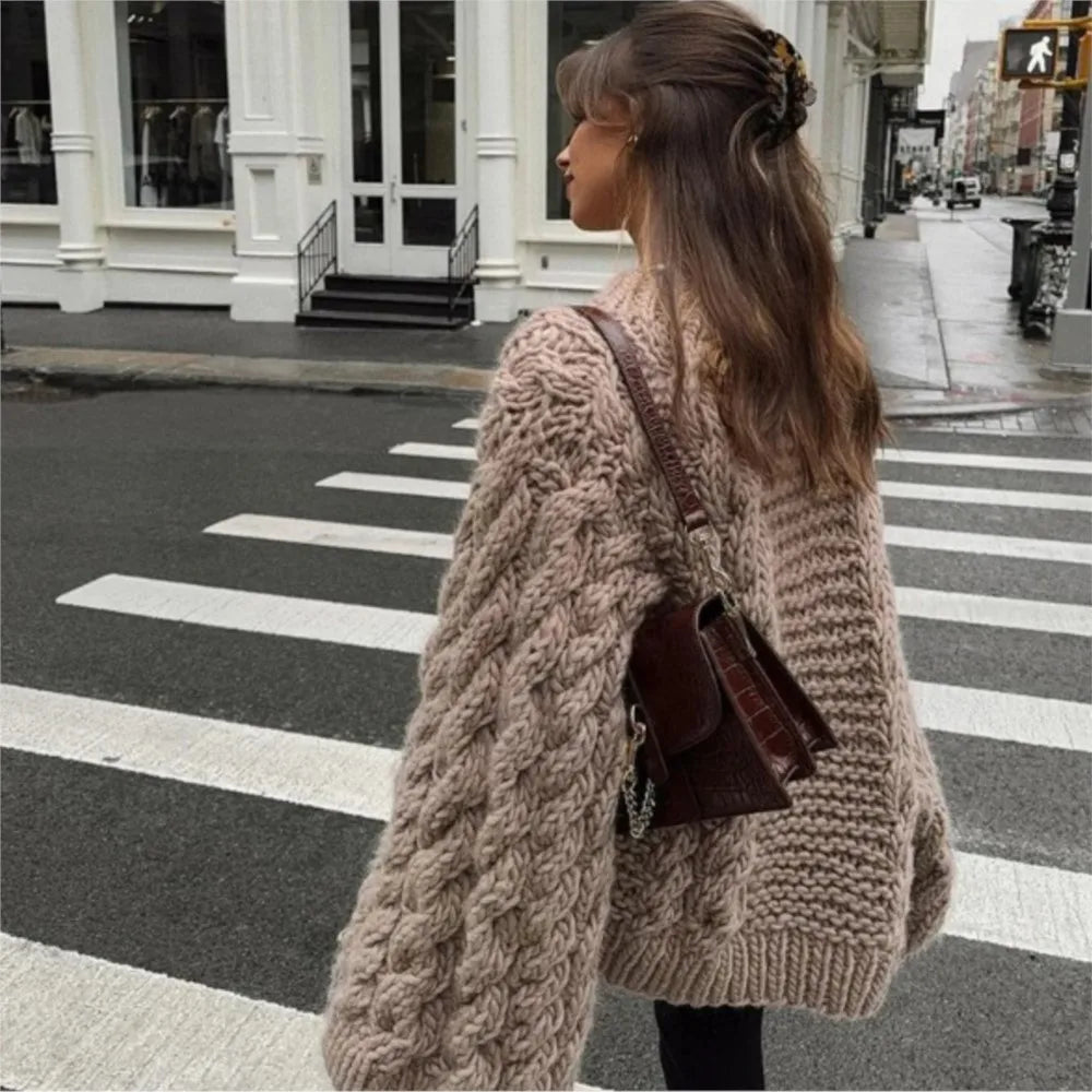 Oversized Chunky Knit Sweater