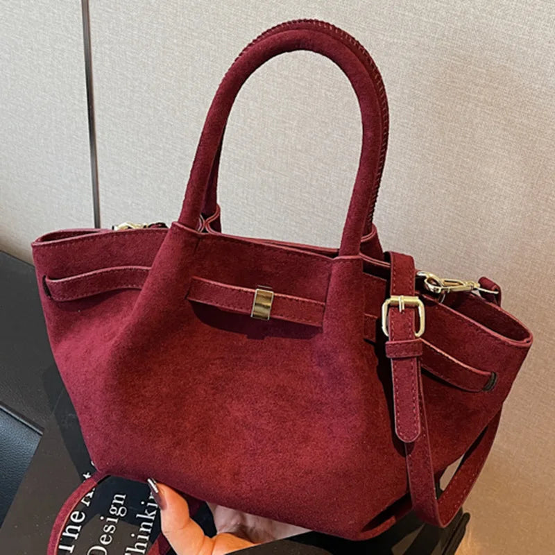 MSuede Style Tote Bag 🤎