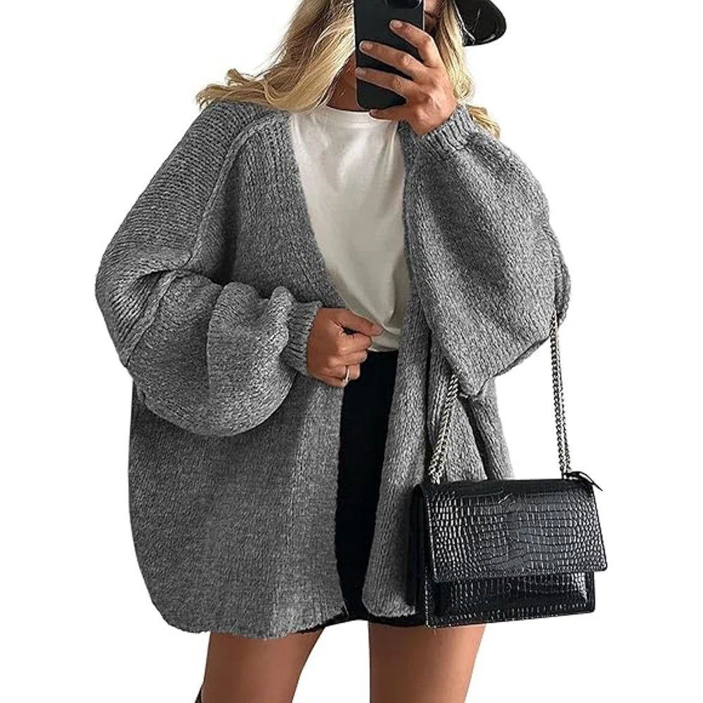 Cozy Oversized Knit Cardigan