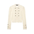 Cropped Military Coat