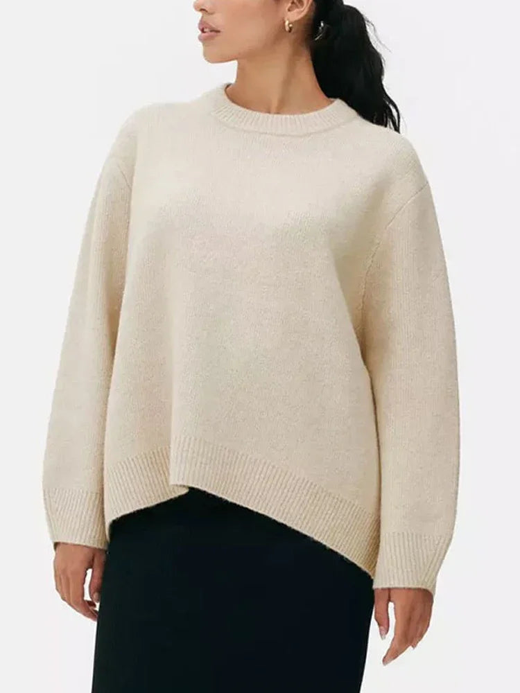 Soft Pink Knit Sweater