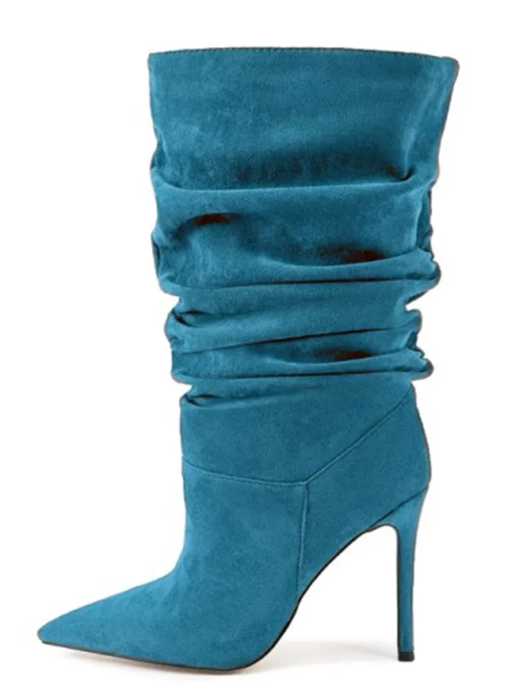 Slouchy Heeled Boots 🤎