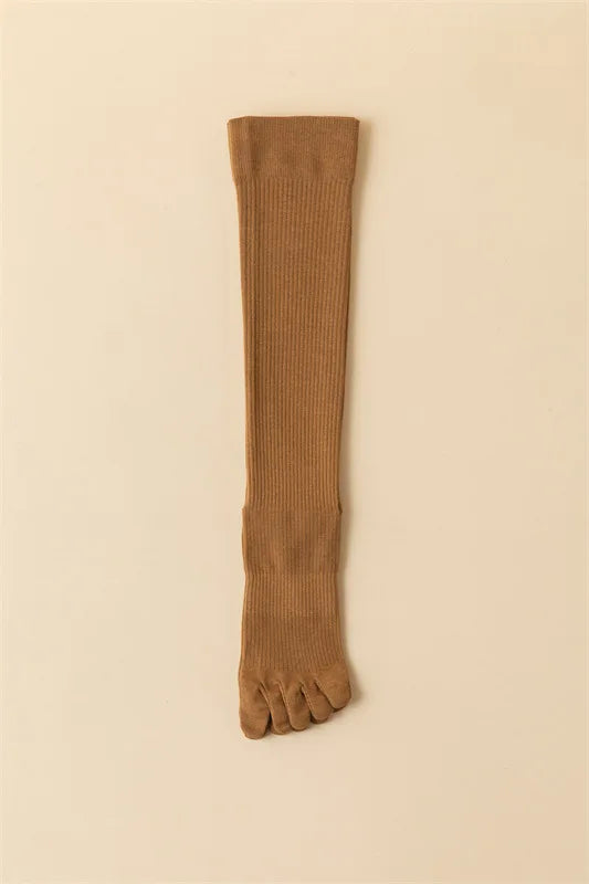 Knee High Toe Socks