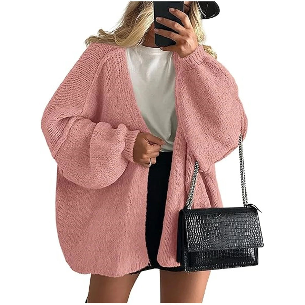 Cozy Oversized Knit Cardigan