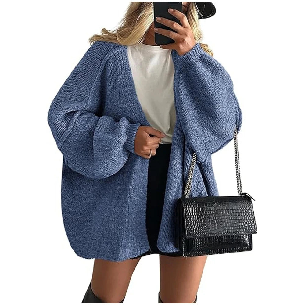 Cozy Oversized Knit Cardigan