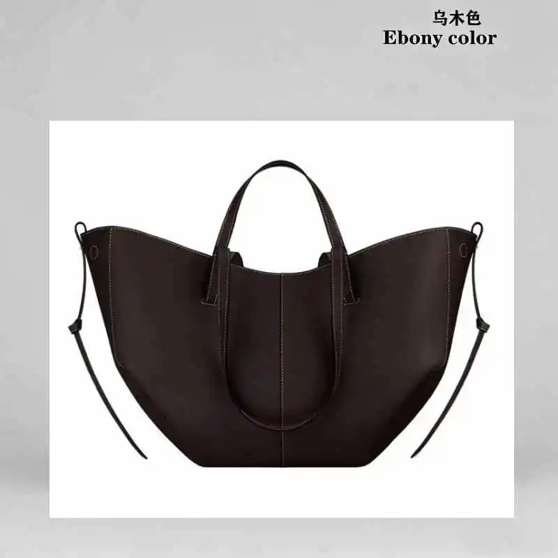 Vintage Vegan Leather Work Shopping Handbag