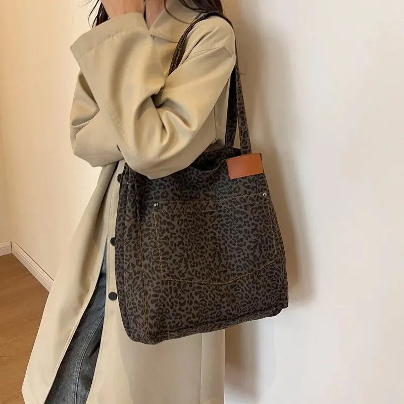 Leopard Oversized Tote Bag 🐆