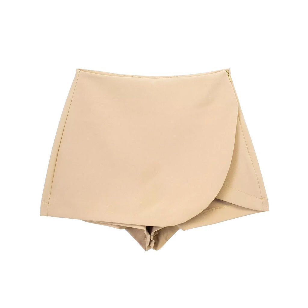 Asymmetric Mini Skort 🤍