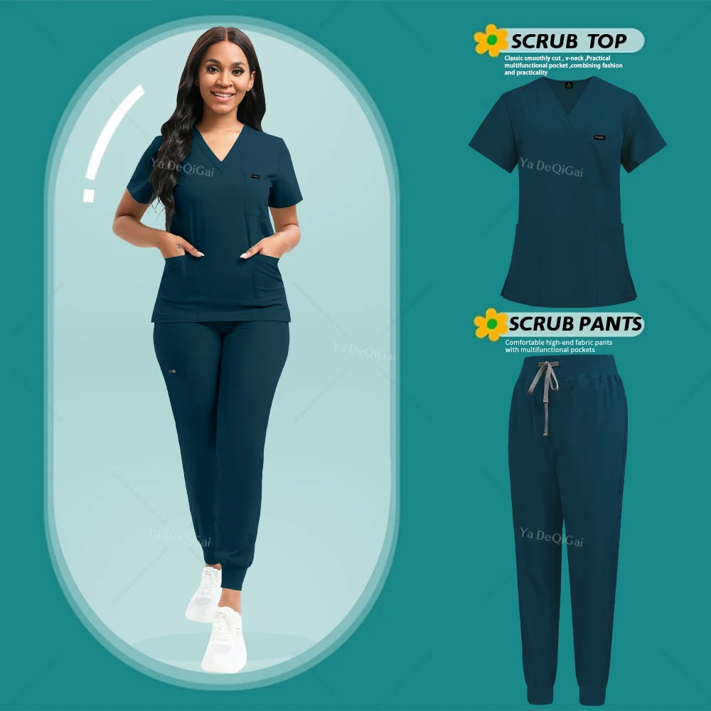 Essential Stretch Scrub Set 🤍