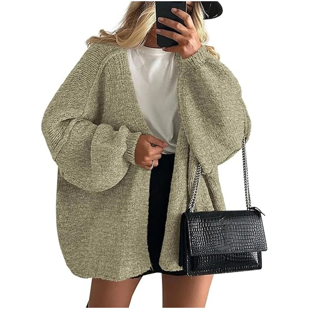 Cozy Oversized Knit Cardigan