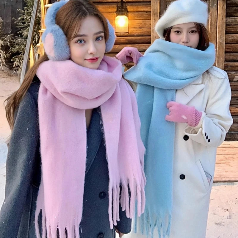 Oversized Soft Winter Scarf