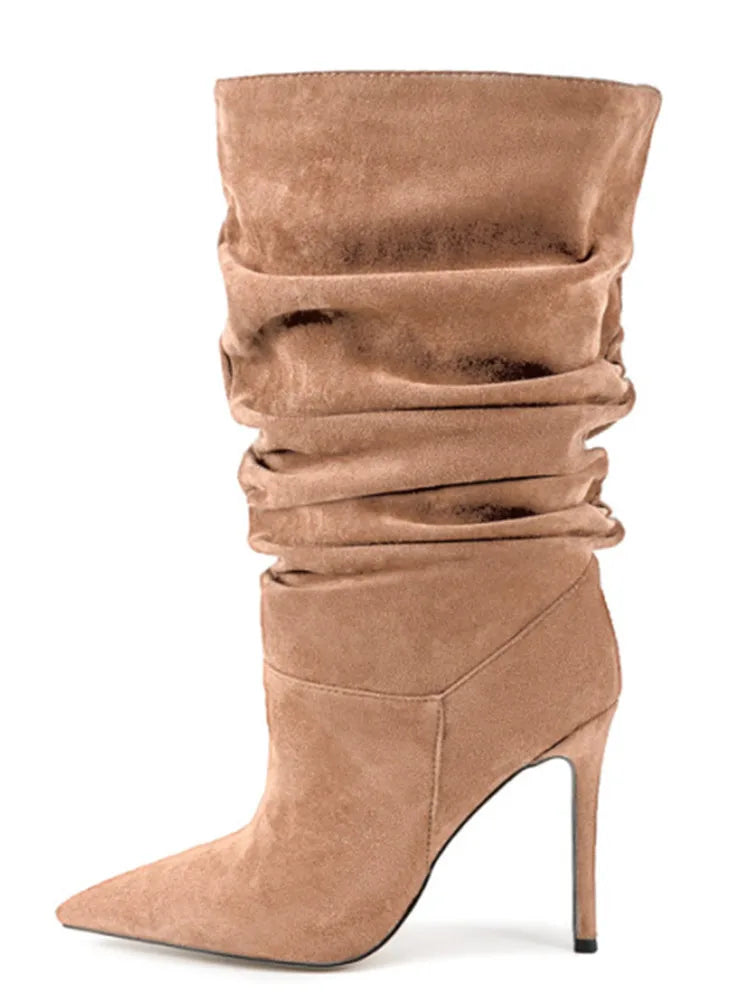 Slouchy Heeled Boots 🤎