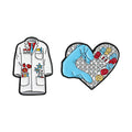 Medical Enamel Pin Set 🤍