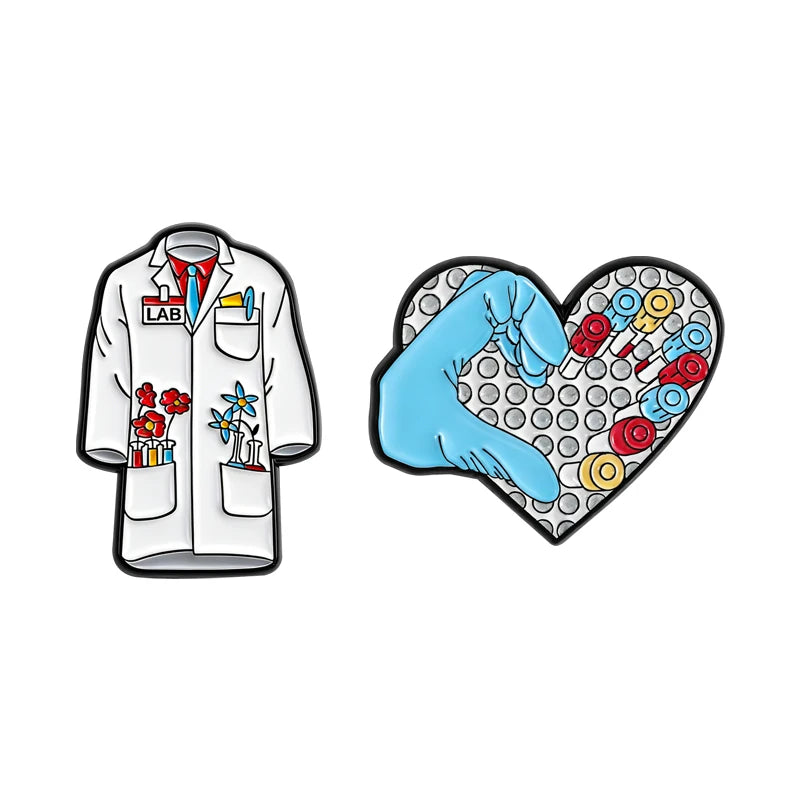 Medical Enamel Pin Set 🤍