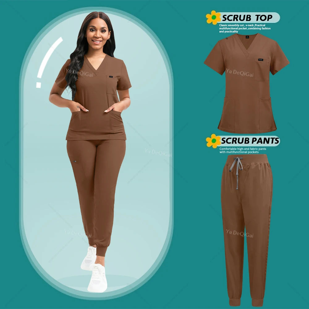 Essential Stretch Scrub Set 🤍
