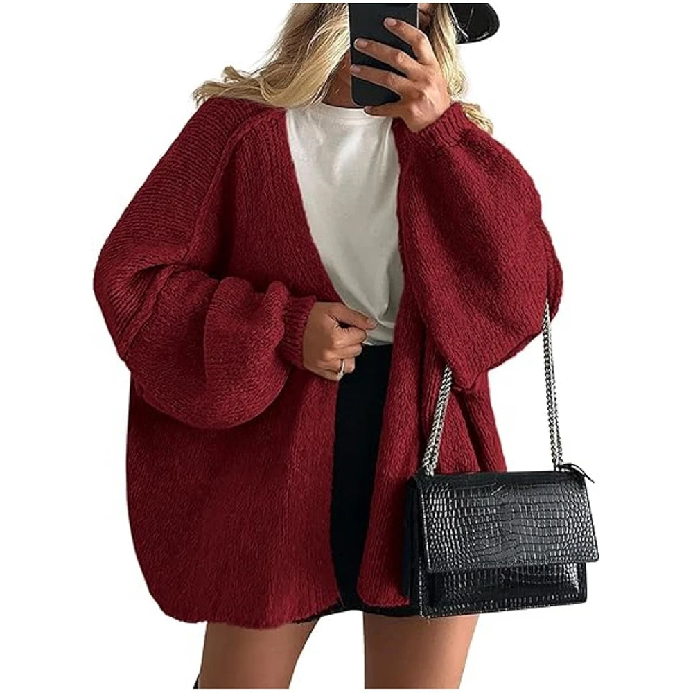 Cozy Oversized Knit Cardigan