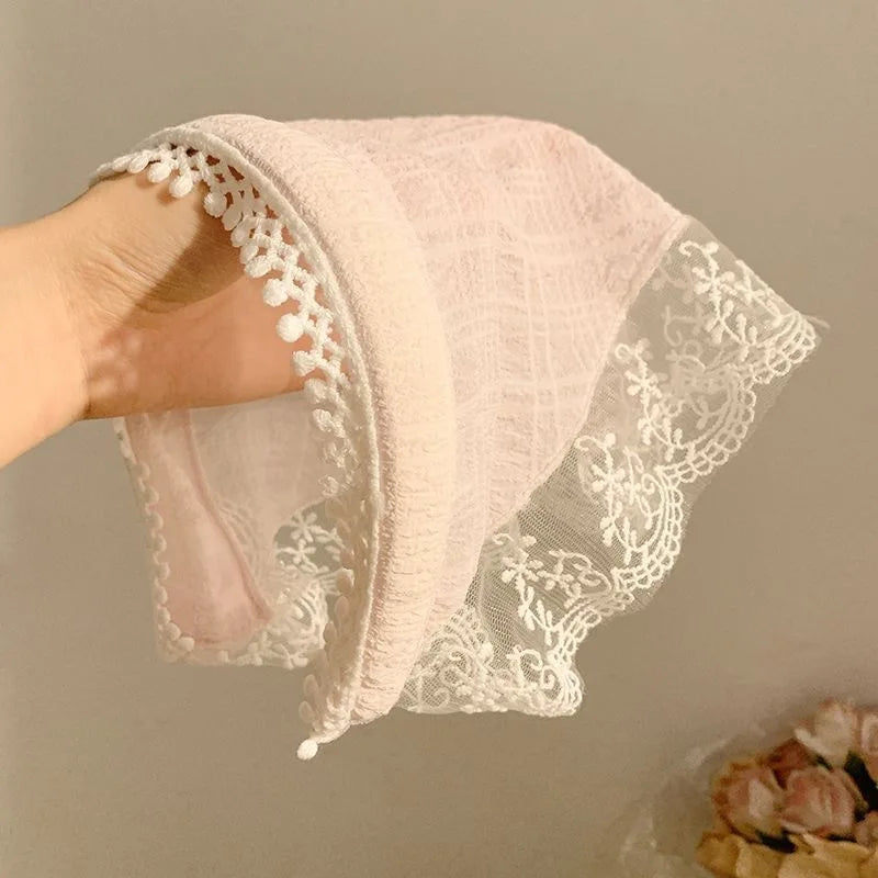 Romantic Lace Hair Scarf