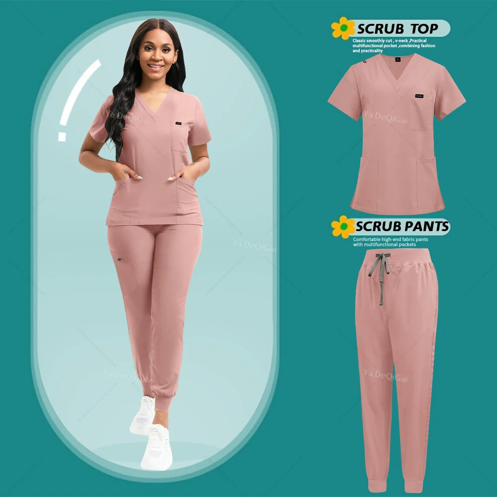 Essential Stretch Scrub Set 🤍