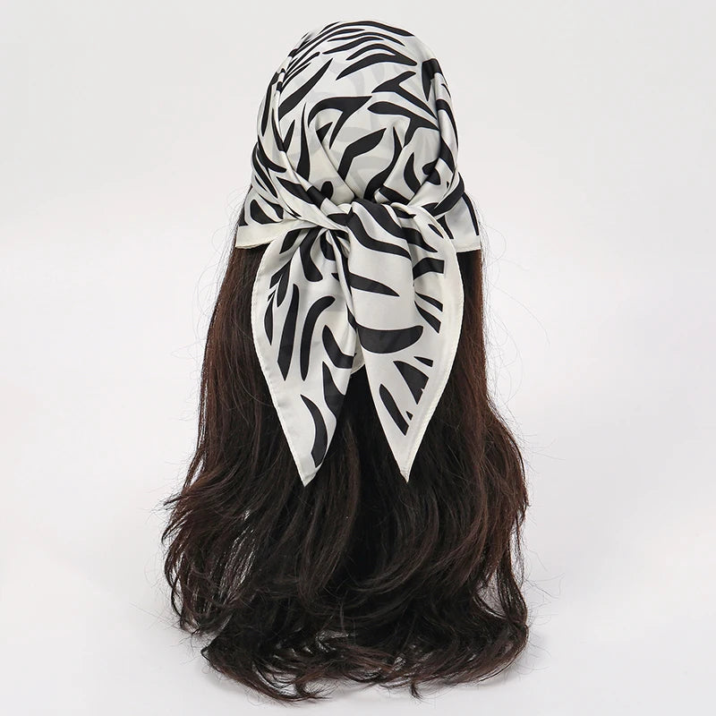 Retro Satin Scarf