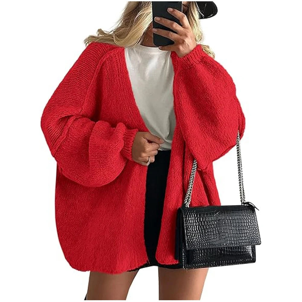 Cozy Oversized Knit Cardigan