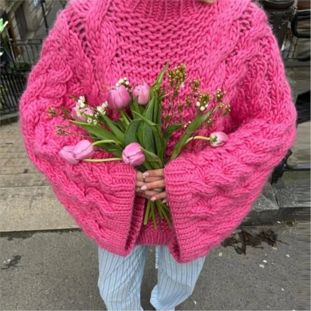 Oversized Chunky Knit Sweater