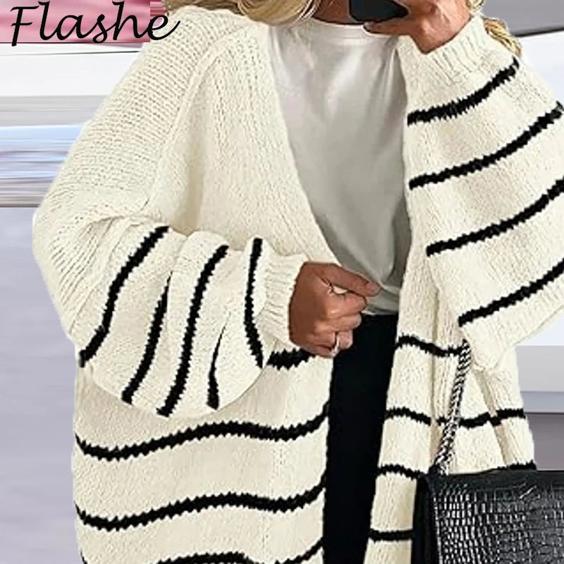 Cozy Oversized Knit Cardigan