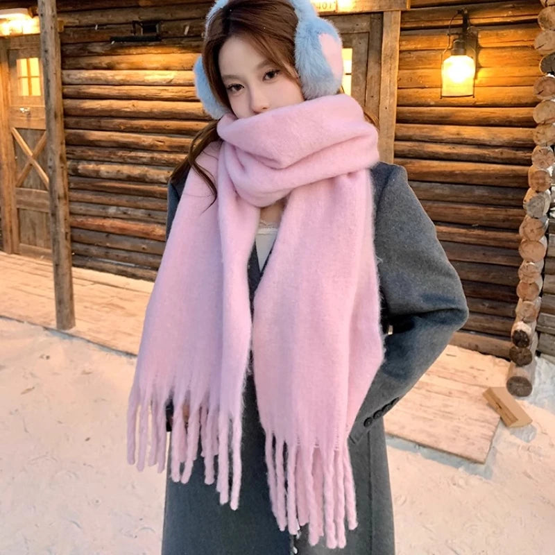 Oversized Soft Winter Scarf