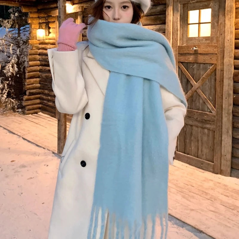 Oversized Soft Winter Scarf