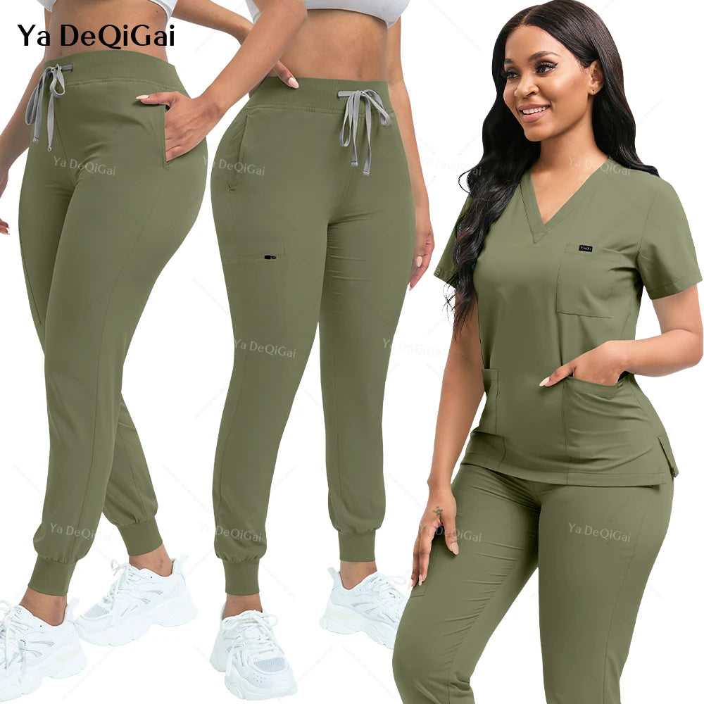 Essential Stretch Scrub Set 🤍