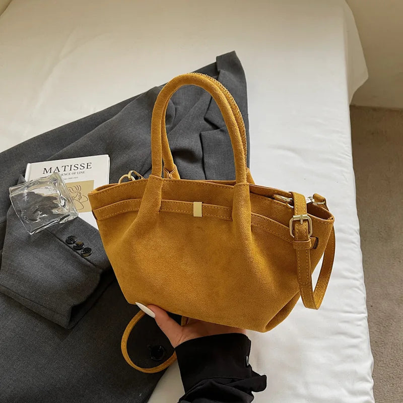 MSuede Style Tote Bag 🤎