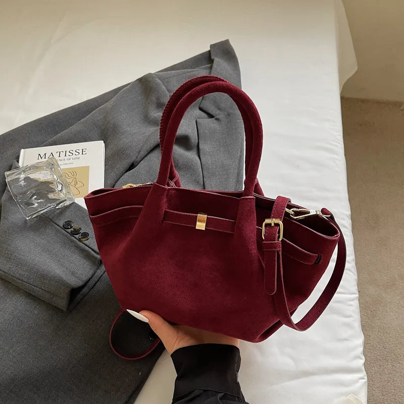 MSuede Style Tote Bag 🤎