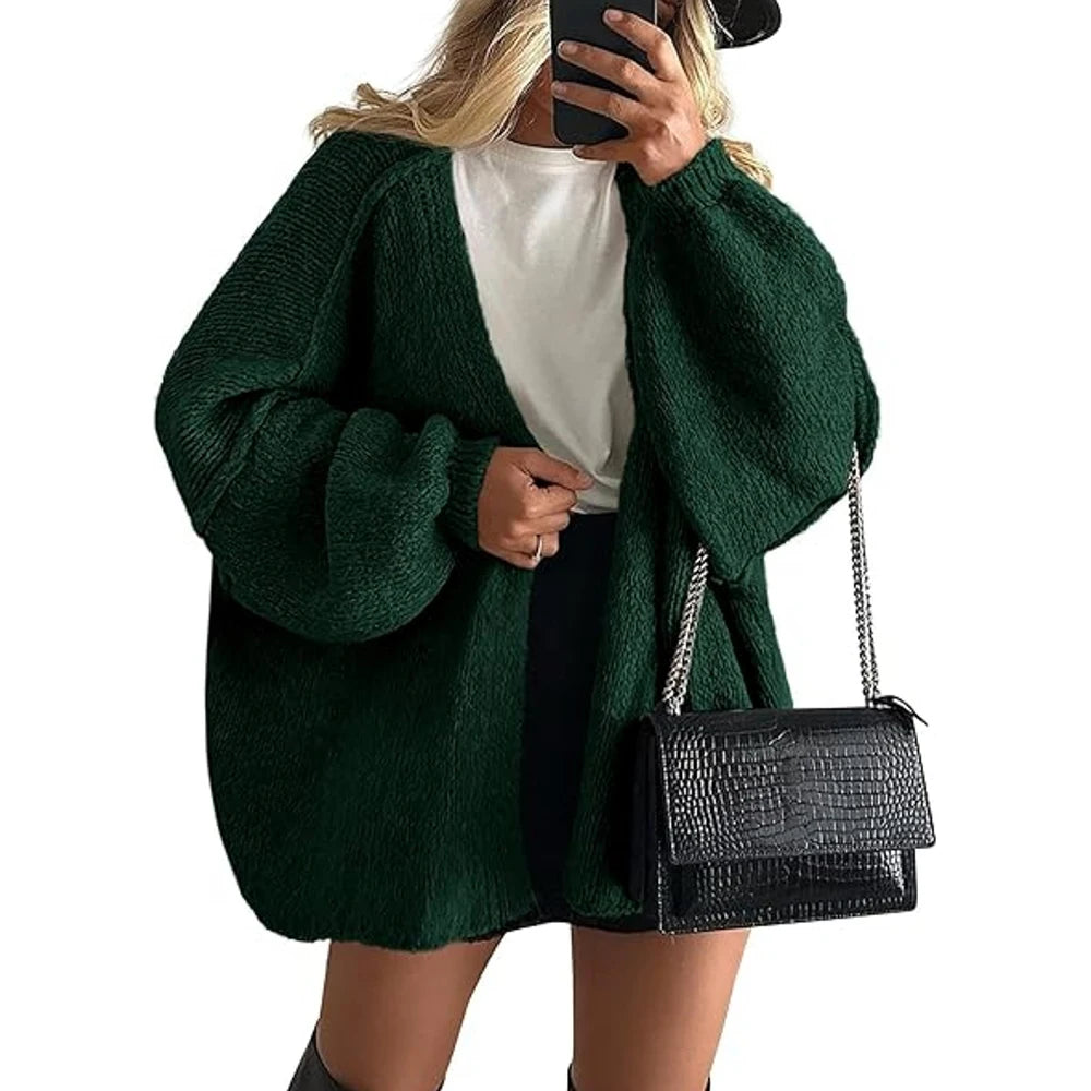 Cozy Oversized Knit Cardigan