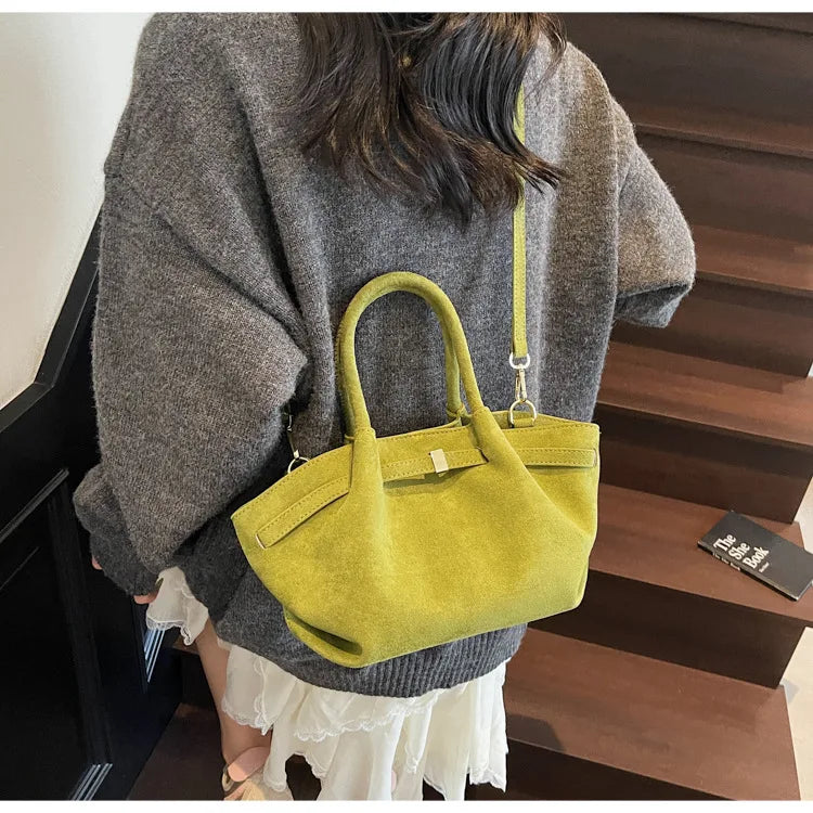MSuede Style Tote Bag 🤎