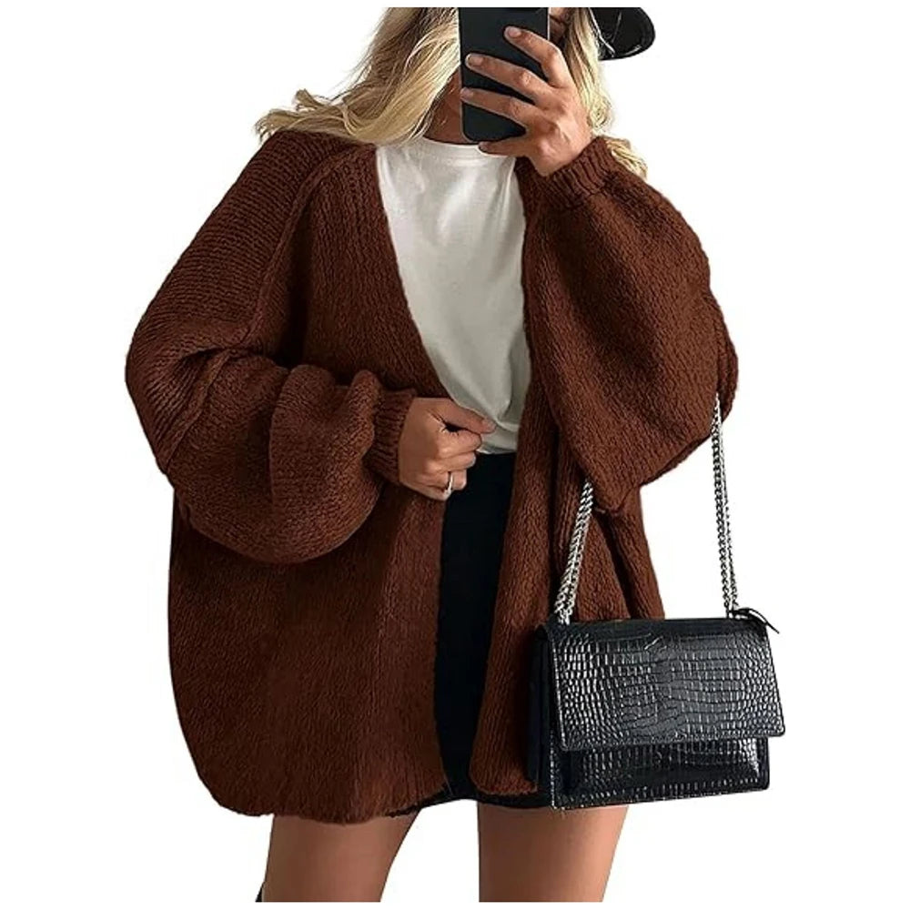 Cozy Oversized Knit Cardigan