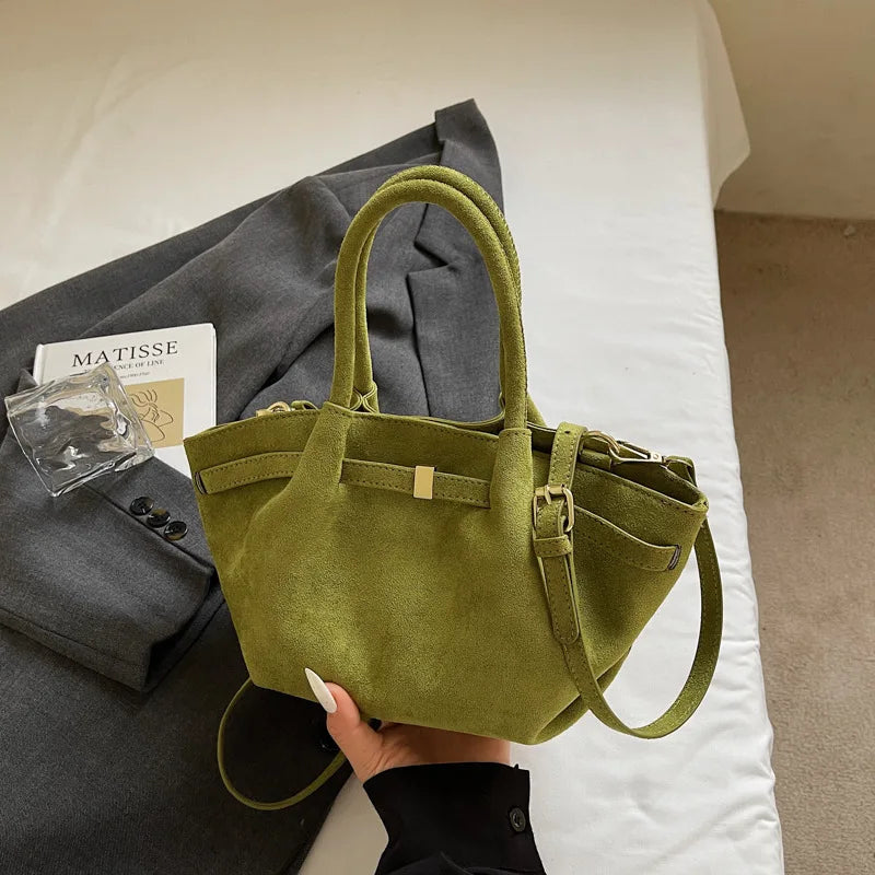 MSuede Style Tote Bag 🤎