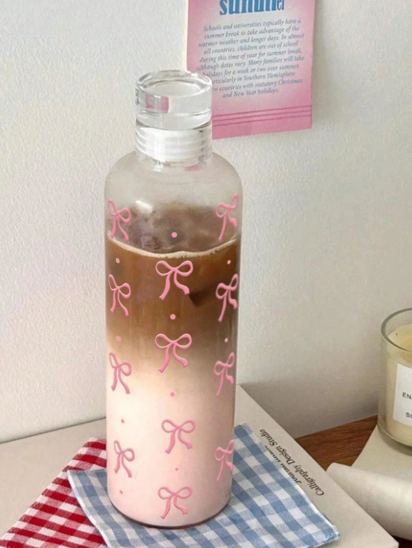 Bow Hydration Bottle 🎀