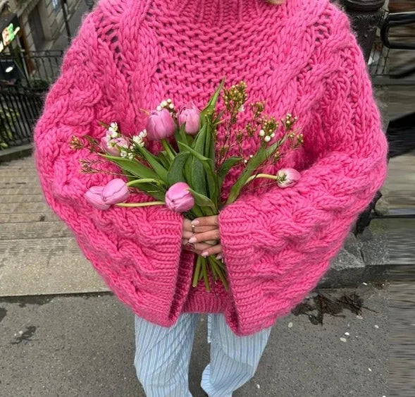 Oversized Chunky Knit Sweater
