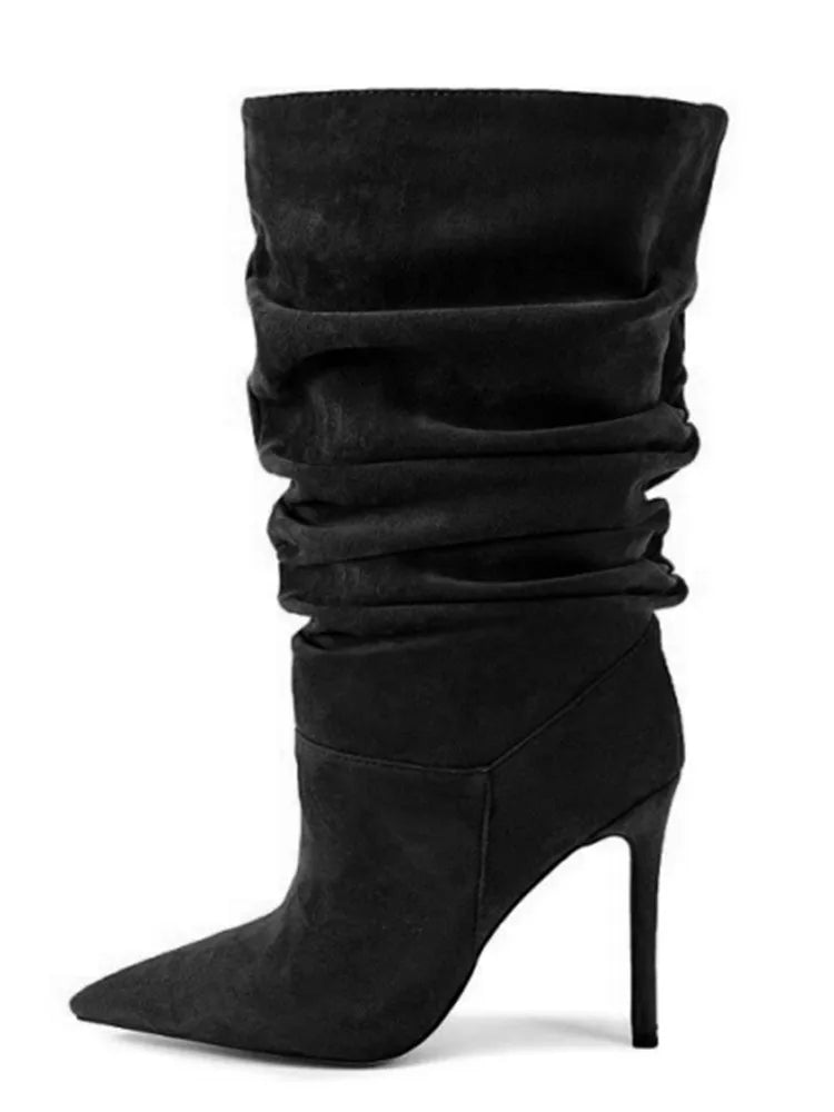 Slouchy Heeled Boots 🤎