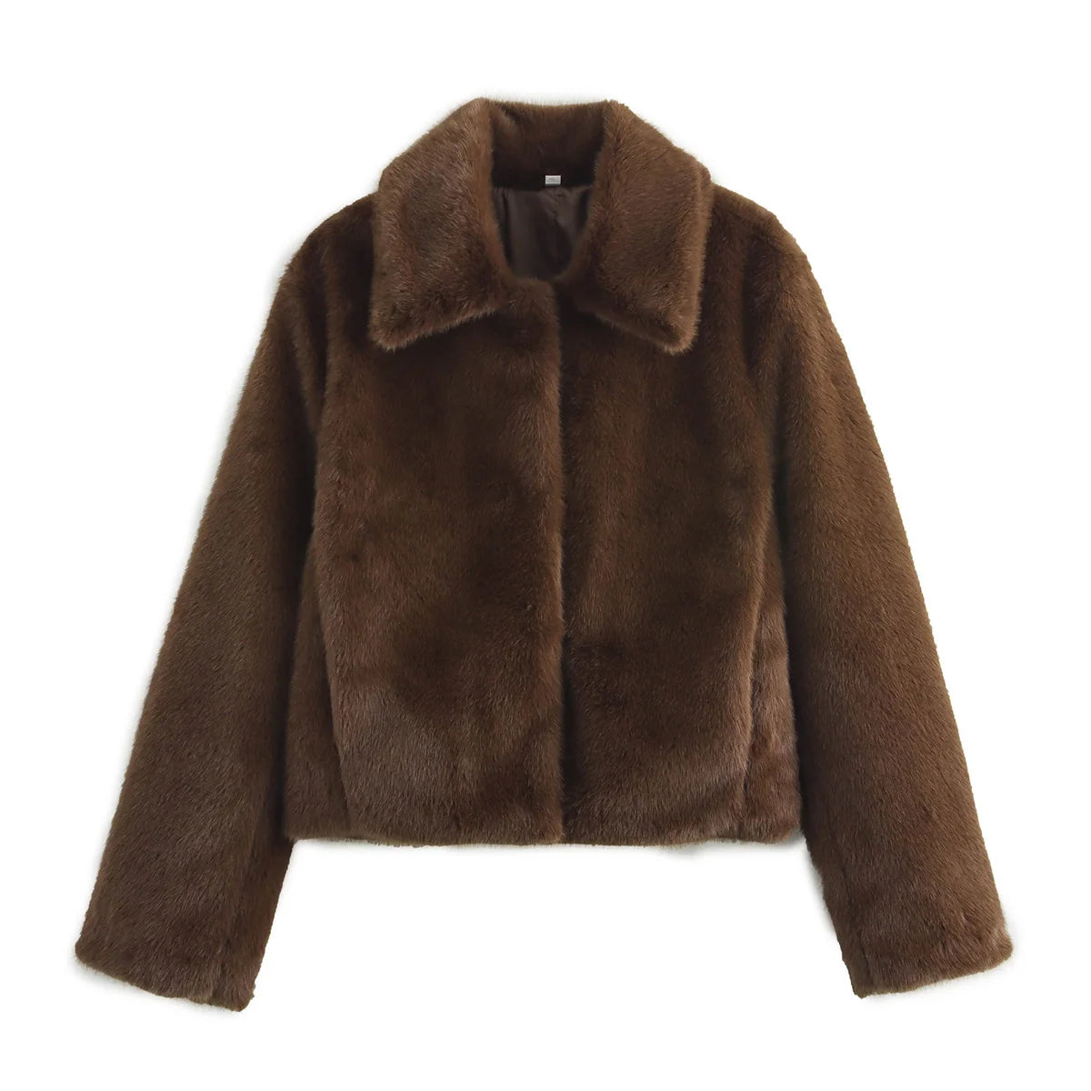 Brown Faux Fur Jacket 🤎