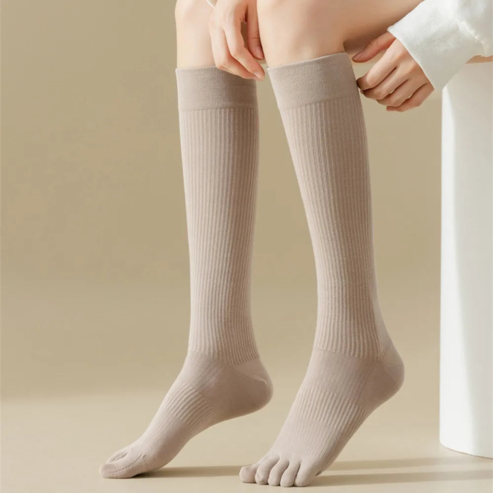 Knee High Toe Socks